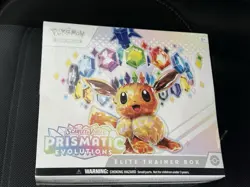 Pokemon Scarlet & Violet PRISMATIC EVOLUTIONS ETB BRAND NEW AND SEALED! SOLD OUT - Image 1
