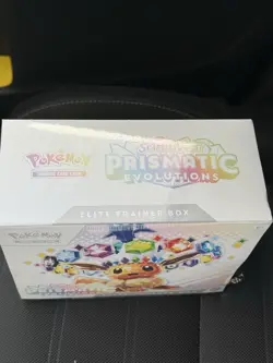 Pokemon Scarlet & Violet PRISMATIC EVOLUTIONS ETB BRAND NEW AND SEALED! SOLD OUT - Image 3