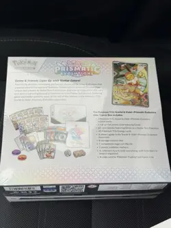 Pokemon Scarlet & Violet PRISMATIC EVOLUTIONS ETB BRAND NEW AND SEALED! SOLD OUT - Image 5