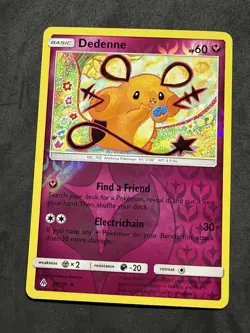 Dedenne 88/131 Reverse Holo Uncommon Pokemon Sm-Forbidden Light - Image 1