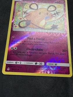 Dedenne 88/131 Reverse Holo Uncommon Pokemon Sm-Forbidden Light - Image 4