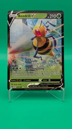 Pokemon TCG - Beedrill V - Astral Radiance - 001/189 - N/M - Image 1