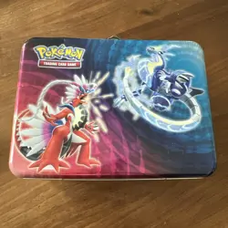 Pokemon Collector Chest Lunchbox Tin 2023 Koraidon Miraidon EMPTY Paldea Evolved - Image 1