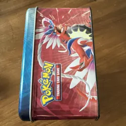 Pokemon Collector Chest Lunchbox Tin 2023 Koraidon Miraidon EMPTY Paldea Evolved - Image 3