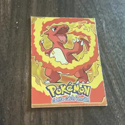 Charmeleon # 05 Pokemon Topps Movie Stage 2 Pokemon Card - Image 1
