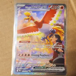 The Pokemon Company Pokemon TCG Ethan's Ho-Oh ex 230/182 SIR Full Art Holo - Image 4