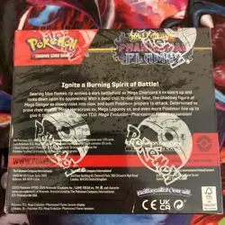 Pokemon TCG - Phantasmal Flames Mega Evolution Sealed Booster Box - Image 3