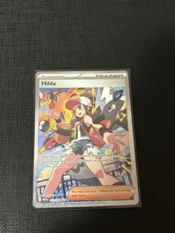 Hilda 171/086 Special Illustration Rare (SIR) Trainer Pokemon TCG White Flare NM - Image 1