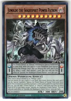 Junoldo The Shadespirit Power Patron BLZD-EN013 Blazing Dominion Yu-Gi-Oh NM - Image 1