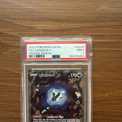 2023 POKEMON CROWN ZENITH LUMINEON V #GG39 PSA 9 Card - Image 2