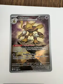 ALL SIX CARDS!! Alakazam Holo 009 Near Mint Promo Holo Mega Evolution - Image 1