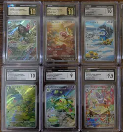 Japanese Art Rare CGC 10 Pristine Lot of 12 Pokemon Cards Graded - Image 2