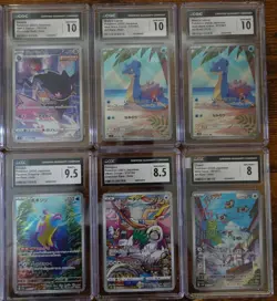 Japanese Art Rare CGC 10 Pristine Lot of 12 Pokemon Cards Graded - Image 3