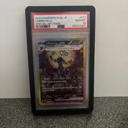 PSA 10 Umbreon ex SAR 217/187 sv8a Terastal Festival Pokemon Card Japanese - Image 1