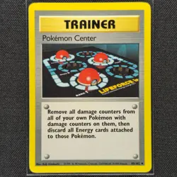 Pokemon Center - 85/102 - Uncommon - Base Set - Pokemon Card - VLP - Image 1
