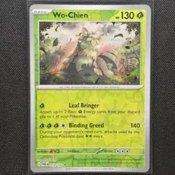 Wo-Chien - 018/182 - Reverse Holo - Paradox Rift - Pokemon Card - MP - Image 1