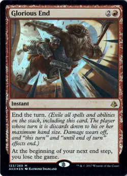 Glorious End LP* FOIL Amonkhet ENGLISH 133/269 mtg -UnltdCards - Image 1