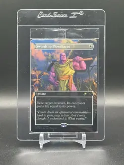 [NM] Magic The Gathering Swords To Plowshares PSA Magazine Promo Sealed #P0001 - Image 1