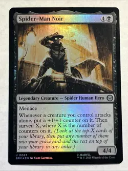 Spider-Man Noir Marvel's Spider-Man Foil - Image 1