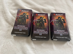 MTG Modern Horizons 2, 3-Booster Draft Packs per box. 3 boxes of them - Image 1