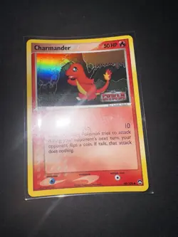 Pokemon Charmander Card 48/108 Reverse Holo Stamped EX Power Keepers Nm - Image 1