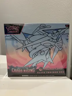 Pokemon TCG Mega Evolution Chaos Rising Pokemon Center Elite Trainer Box - Image 1