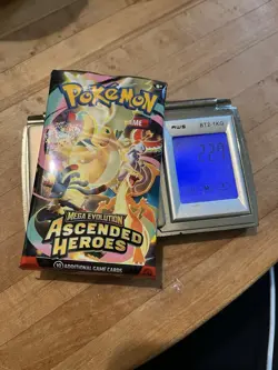HEAVY! GOD PACKU 22.7g Ascended Heroes Pokemon TCG Booster Pack (SEALED) - Image 1