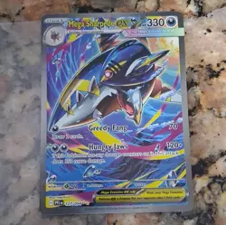 Pokemon TCG Mega Sharpedo EX Primal Clash Secret Rare Full Art Holo 127/094 - Image 1