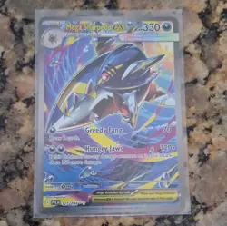 Pokemon TCG Mega Sharpedo EX Primal Clash Secret Rare Full Art Holo 127/094 - Image 2