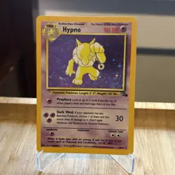 Pokemon TCG | Hypno 8/62 | Fossil Holo Rare | LIGHTLY PLAYED - Image 1