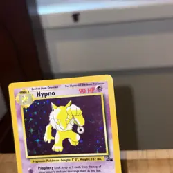 Pokemon TCG | Hypno 8/62 | Fossil Holo Rare | LIGHTLY PLAYED - Image 2