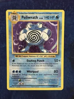 Pokemon Poliwrath Holo Rare # 25/108 - XY Evolutions - LP - Image 1