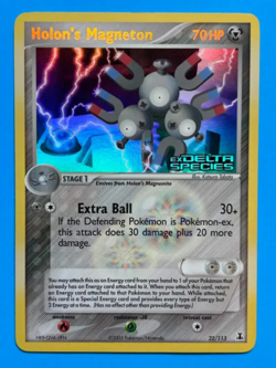 Holon's Magneton - 22/113 - Pokemon Delta Species Reverse Holo LP/MP - Image 1