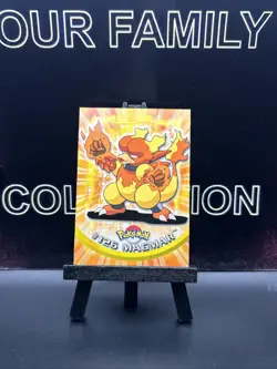 Magmar #126 Blue Label - 1999 Pokemon Topps TV Animation Series 1 Regular LP - Image 1