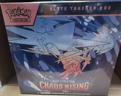 NEW Pokemon TCG Mega Evolution:Chaos Rising Elite Trainer Box ETB factory sealed - Image 1