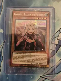 Dogmatika Ecclesia, the Virtuous CH01-EN014 Starlight Yugioh Sealed - Image 1