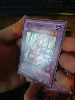 Super Roboyarou + Super Robolady - LOD-074 LOD-073 Unlimited Edition Yugioh MP - Image 2