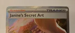 Pokemon TCG Janine's Secret Art Prismatic Evolutions Full Art Card 173/131 - Image 2