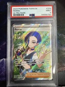 Pokemon TCG Trainer Perrin Special Illustration Card Twilight Masquerade 209/167 - Image 1