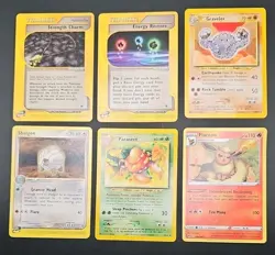 Pokemon Card VTG 6 Cards E-reader Neo Revelation Vivid Voltage Mixed Lot MP/DMG - Image 1