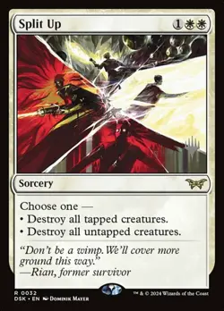 MTG Split Up - Foil - Promo Pack, Promo Pack, Lightly Played, English - Image 1