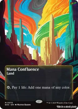 Mana Confluence (0070) (Borderless) [EOS - 70] - NM [Foil] TCG MTG - Image 1
