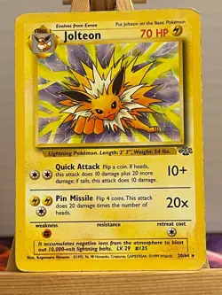 Blitza 20/64 Rare Dschungel Jungle Set Englisch VG Pokemon - Image 1