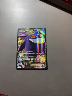 Pokemon Gengar EX 114/119 Full Art Ultra Rare Holo 170 HP XY Phantom Forces - Image 1