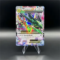 Pokemon TCG M Rayquaza EX 76/108 Roaring Skies Ultra Rare Full Art Holo NM - Image 1