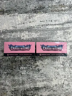 Pokemon TCG: Chaos Rising Pokemon Center (PC) Elite Trainer Box (ETB) X2 - Image 3