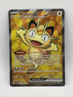 Meowth EX 107/088 NM/MT Pokemon TCG Perfect Order Ultra Rare - Image 1