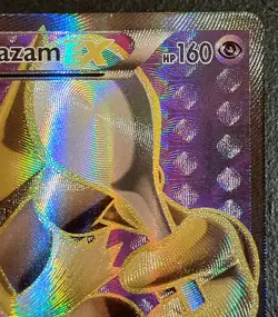 Pokemon TCG 2016 Alakazam EX #117/124 Full Art - Fates Collides Near Mint - Image 5