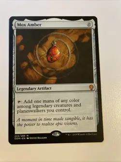 Mox Amber NM Condition Dominaria Magic the Gathering Card - Image 1