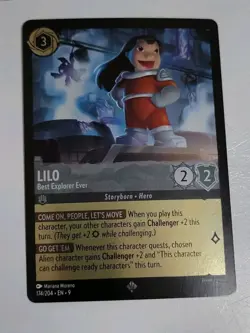 Disney Lorcana TCG - Fabled: Lilo (174/204) - Super Rare Foil - Near Mint - Image 1